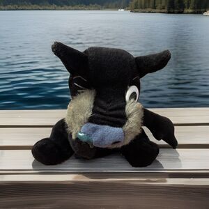 1998 Meanies Series 2 DIGGER the Snottish Terrier Bean Bag Plush With Tag